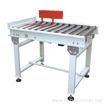 Motorized Stainless Steel 90 Degree Push Roller Conveyor